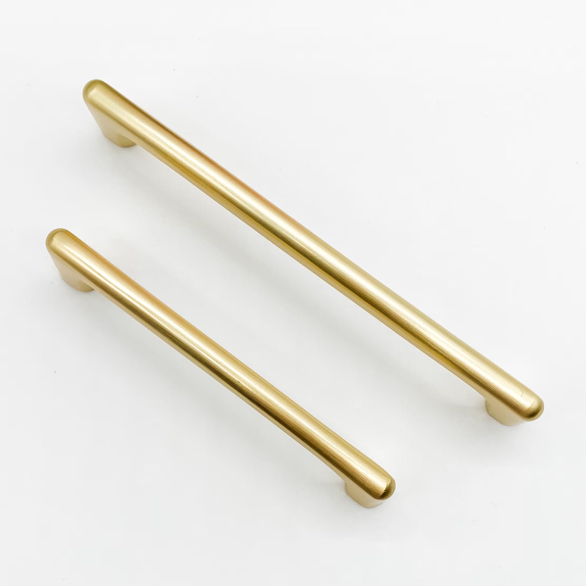 Gold Cabinet Handles Brushed Slimline Square Edge 96mm 128mm 160mm Beautifully Handled Gold Cabinet Handles Brushed Slimline Square Edge 96mm 128mm 160mm Beautifully Handled