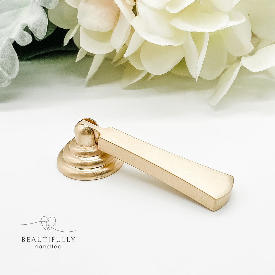 Brushed Gold Cabinet Handles Australia | Modern Kitchen Hardware ...